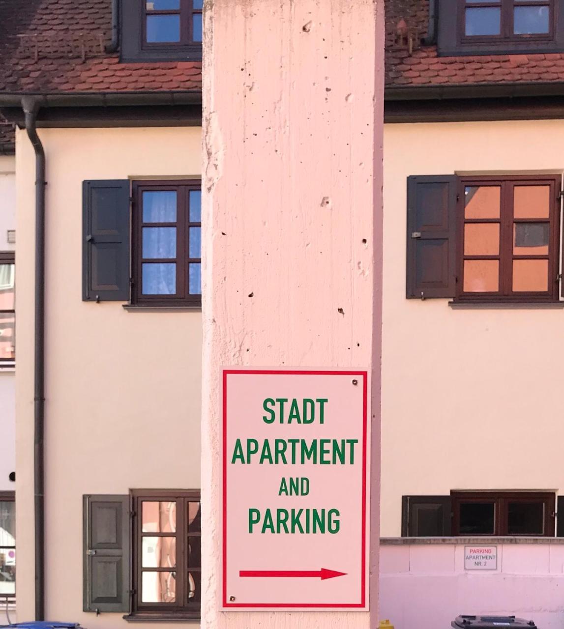 Stadt Apartment Günzburg Buitenkant foto